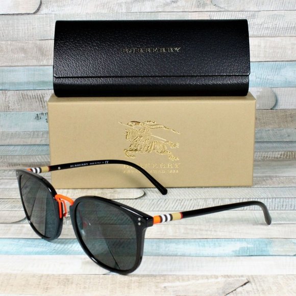 DISCONTINUED! Burberry Black 53mm Men's Burberry - Picture 1 of 3